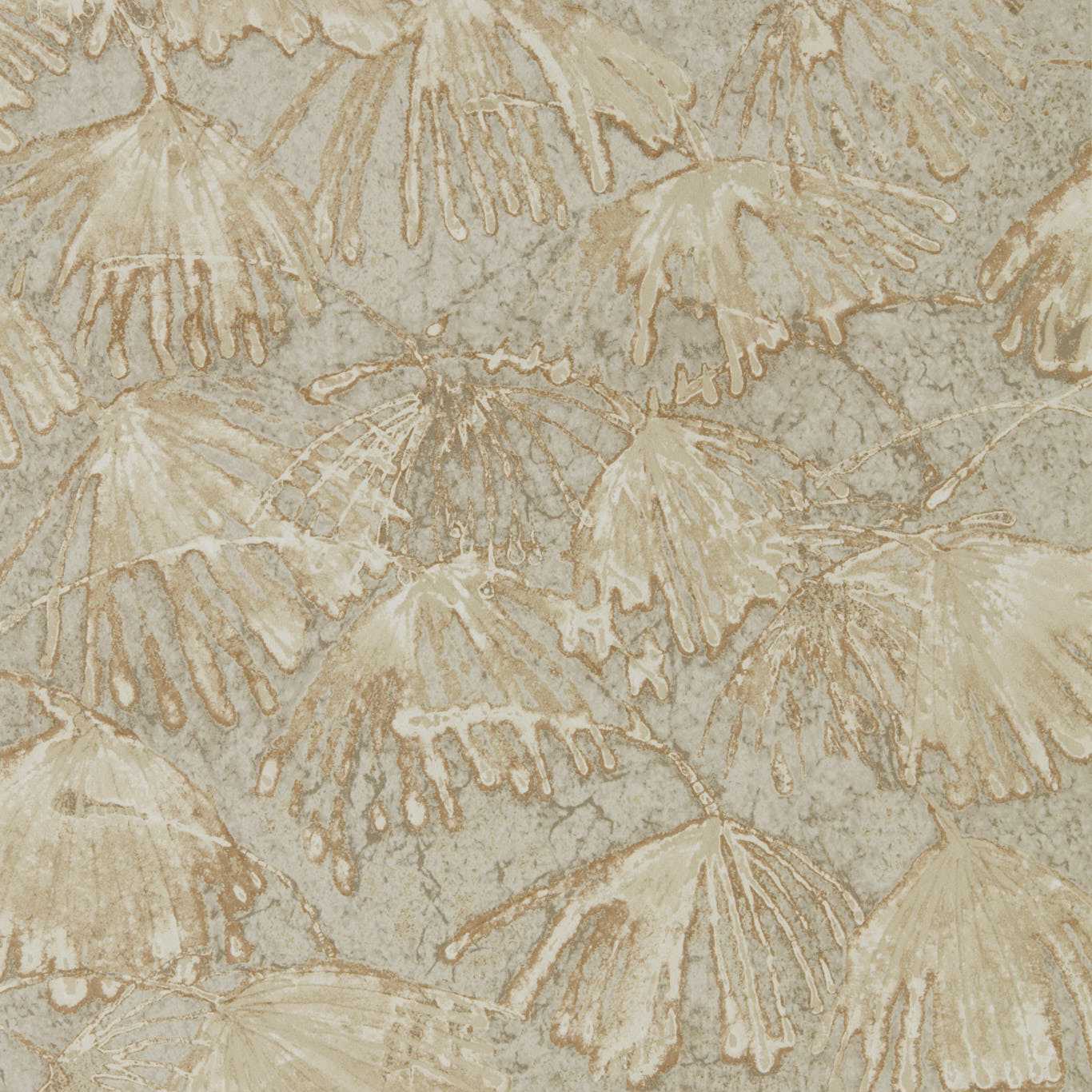 Iliad Wallpaper - Fossil - ZKEM312634 - Zoffany - Morris Wallpaper