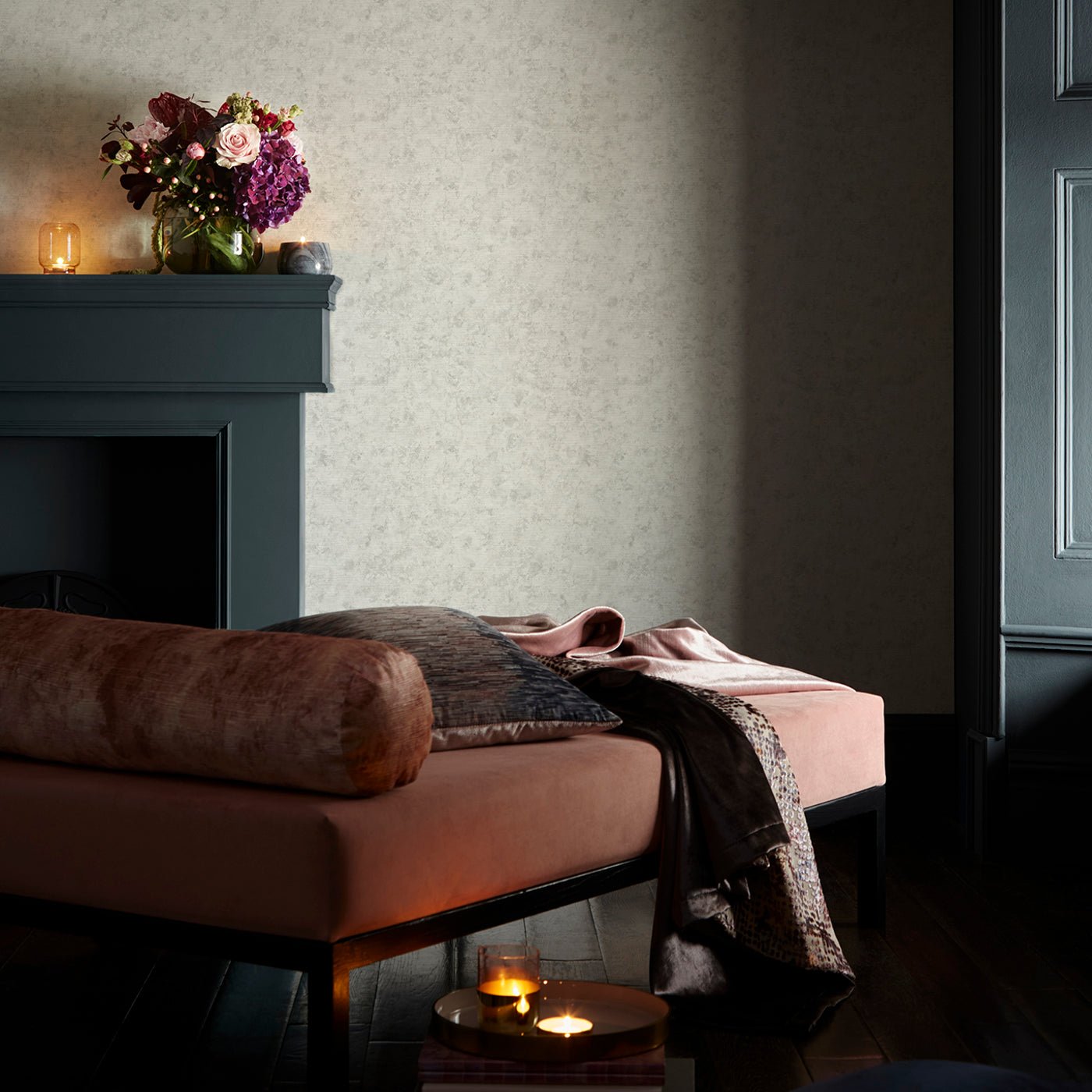 Impression Wallpaper - Stone - Clarke & Clarke - W0152/03 - Premier Wallcovering