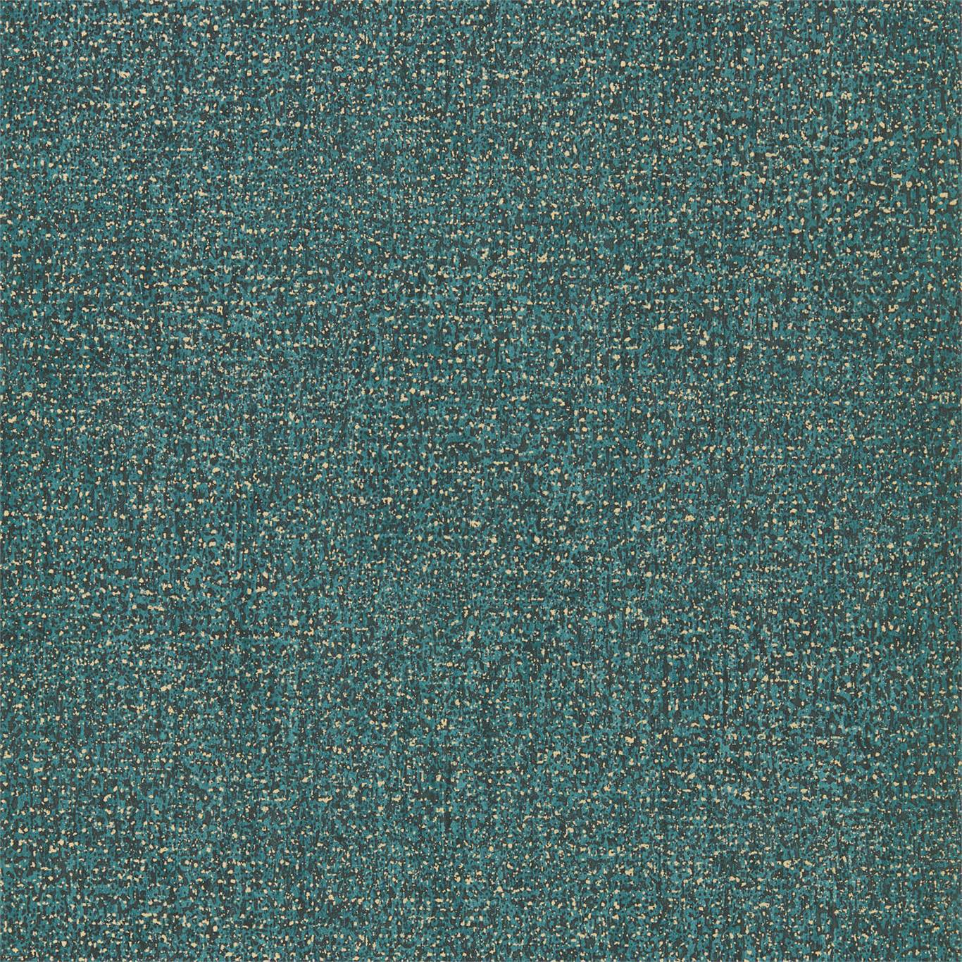Kauri Wallpaper - Serpentine/Gold - ZFOW312955 - Zoffany - Morris Wallpaper