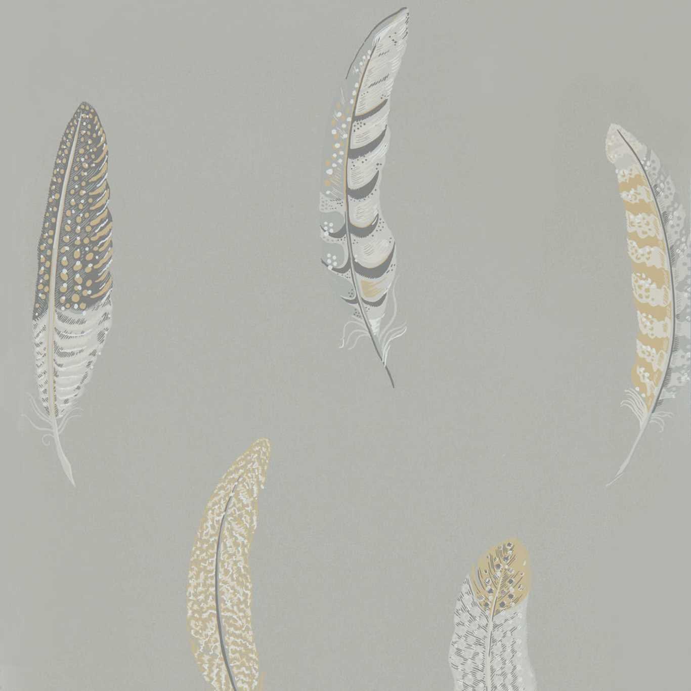 Lismore Wallpaper - Silver Grey - Sanderson - DYSI216605