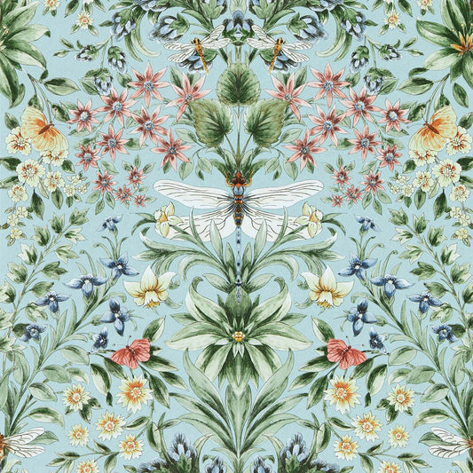 Mirabell Wallpaper - Seaglass - Clarke & Clarke - W0196/02 - Premier Wallcovering