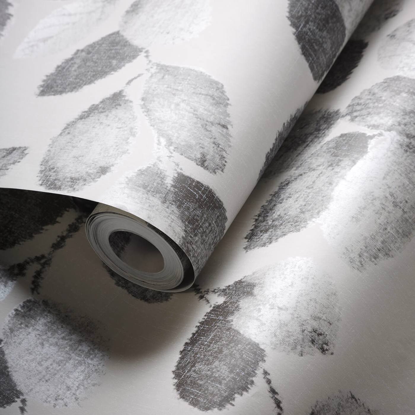 Northia Wallpaper - Charcoal - Clarke & Clarke - W0159/01 - Premier Wallcovering