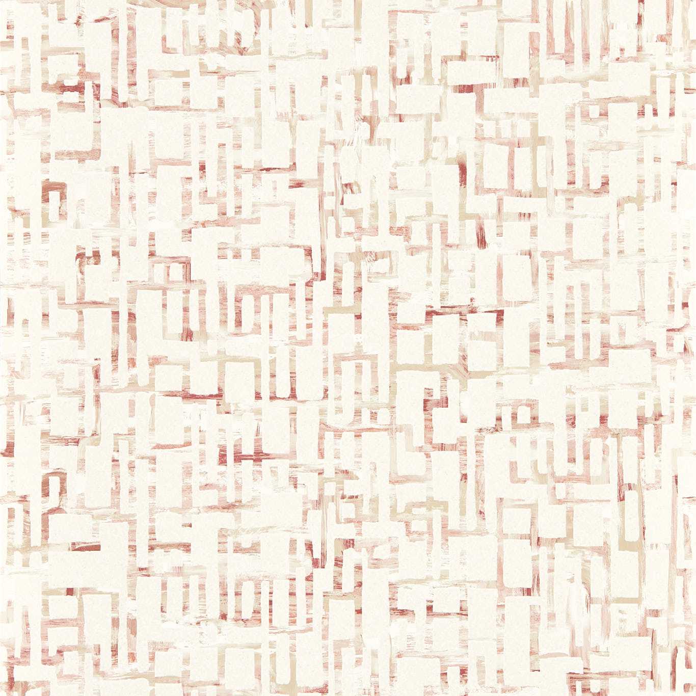 Quadrata Wallpaper - Blush - Clarke & Clarke - W0184/01 - Premier Wallcovering