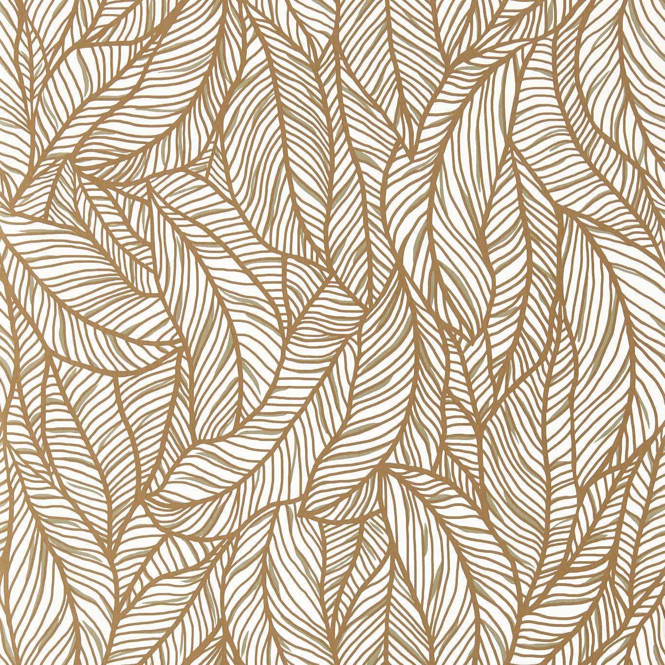 Selva Wallpaper - Bronze/Ivory - Clarke & Clarke - W0144/01 - Premier Wallcovering