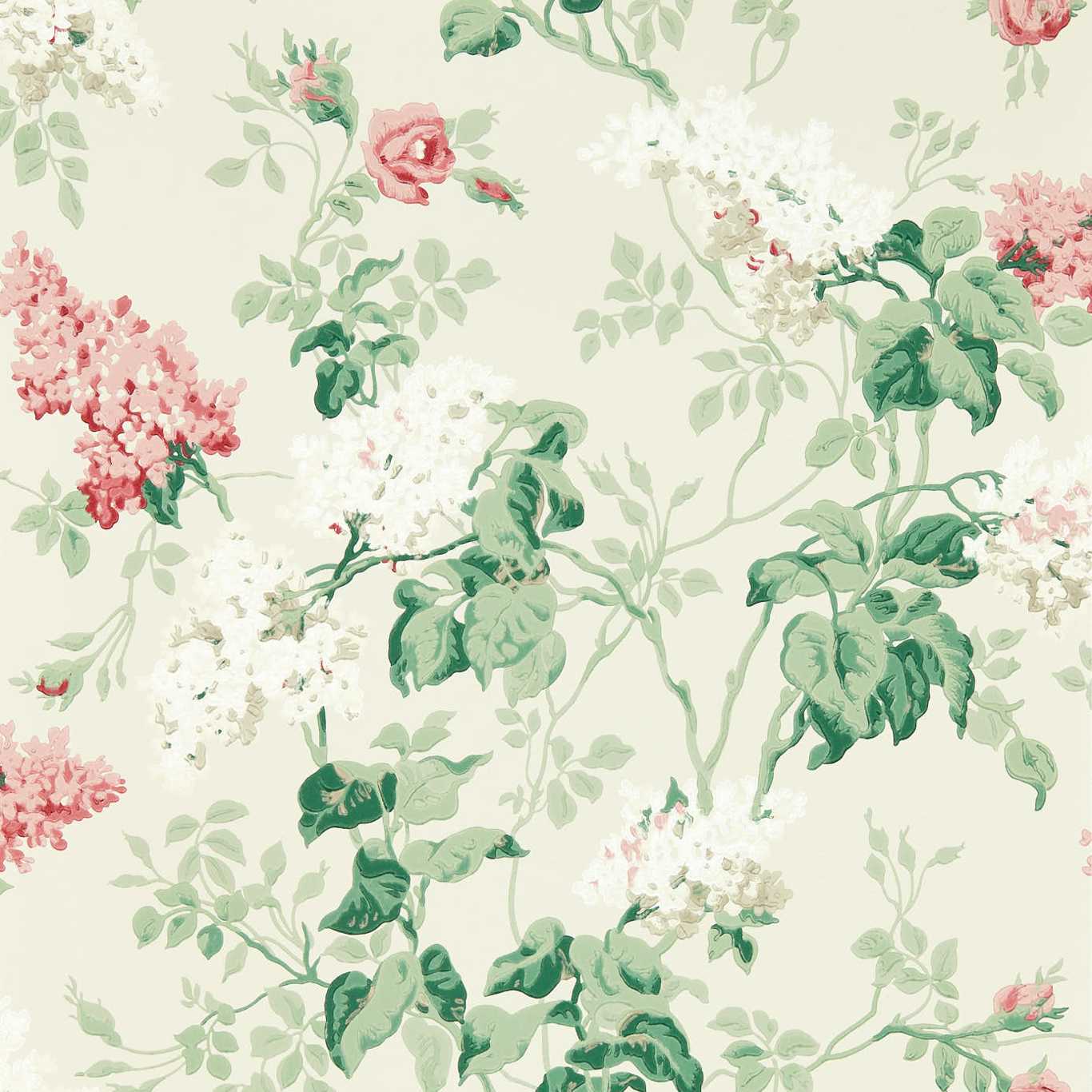 Sommerville Wallpaper - Blush/Grey Birch - DOSW217050 - Sanderson