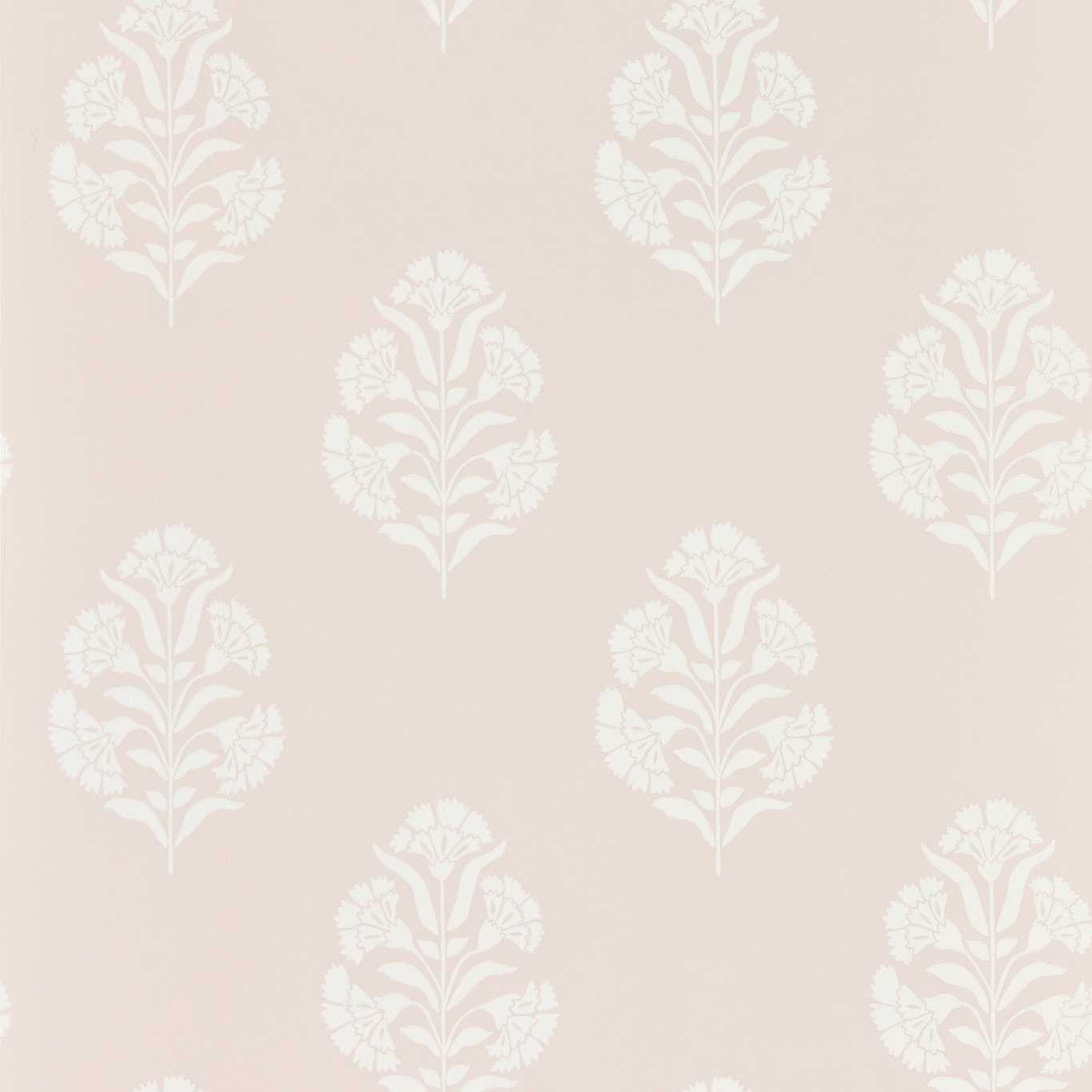 Standen Wallpaper - Blush - Clarke & Clarke - W0199/01 - Premier Wallcovering