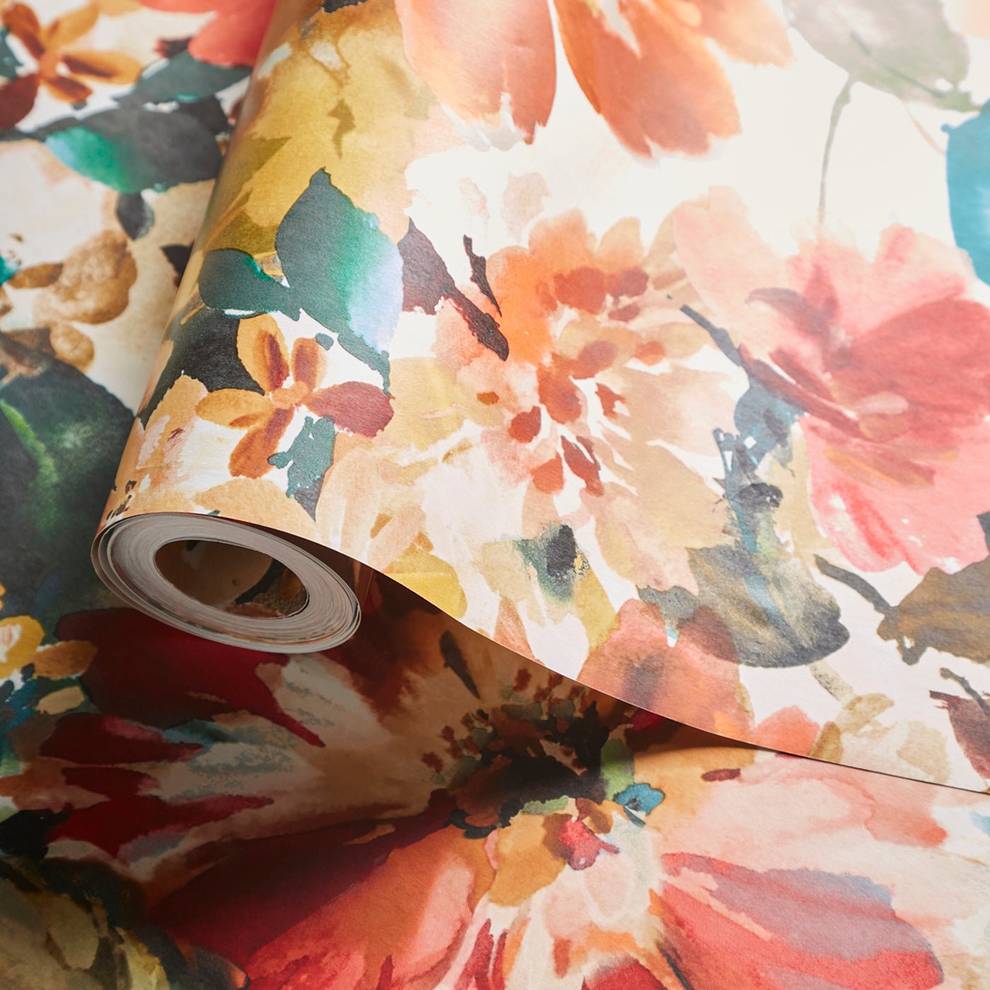 Tahiti Wallpaper - Rouge - Clarke & Clarke - W0145/04 - Premier Wallcovering
