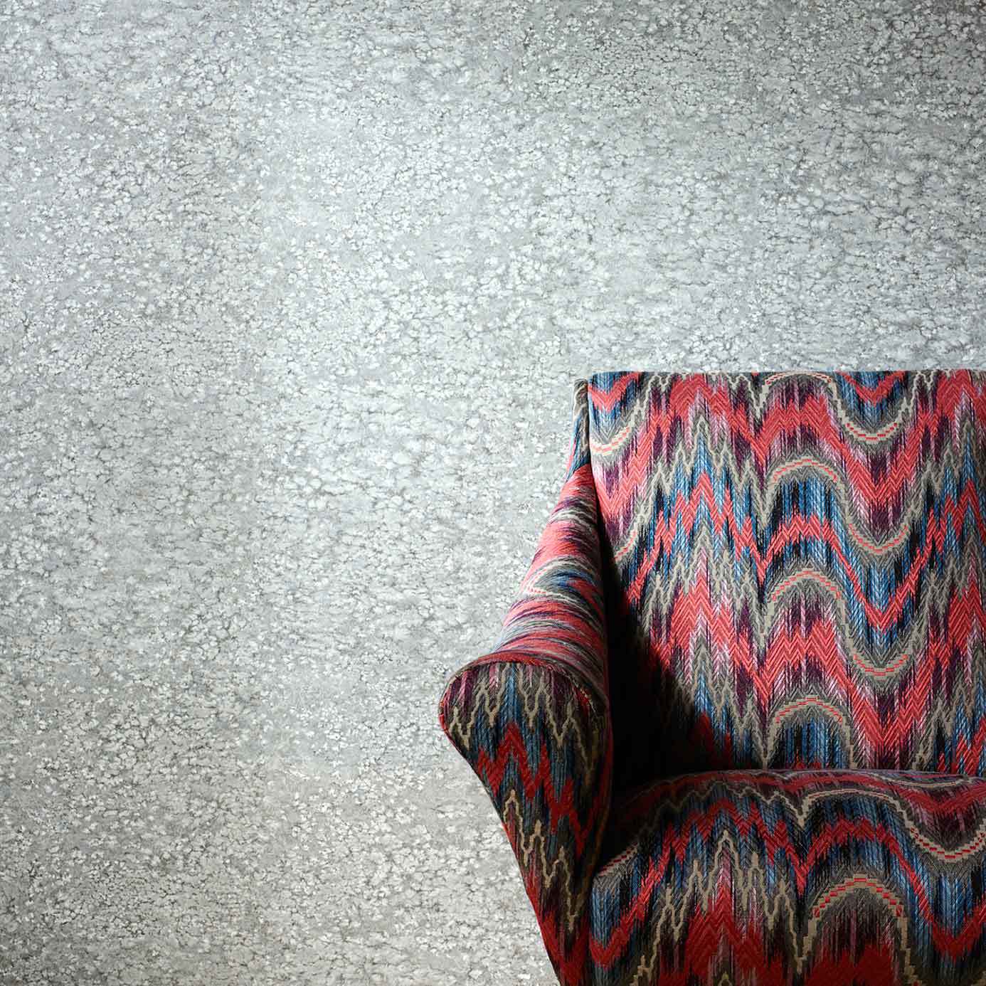 Weathered Stone Plain Wallpaper - Chalk - ZKEM312638 - Zoffany - Morris Wallpaper